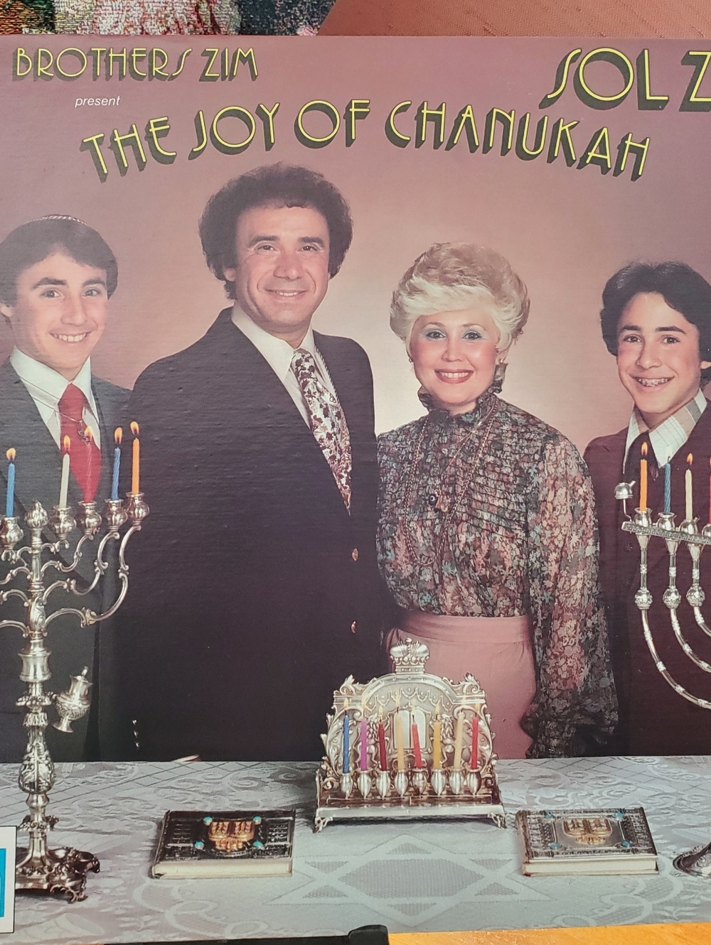 The Brother Zim The Joy of Chanukah Vinyl Album Vinyl Record 1979 ,Sol Zim